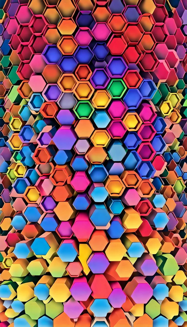 Neon 3D Atomic Deposition in Crystalline Formation