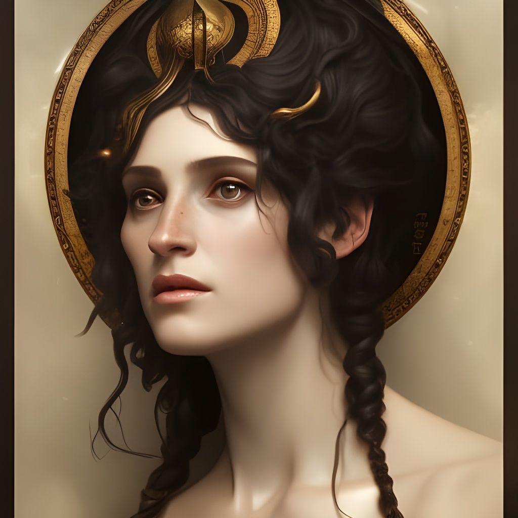 Hecate: Goddess of Magic, Detailed Portrait