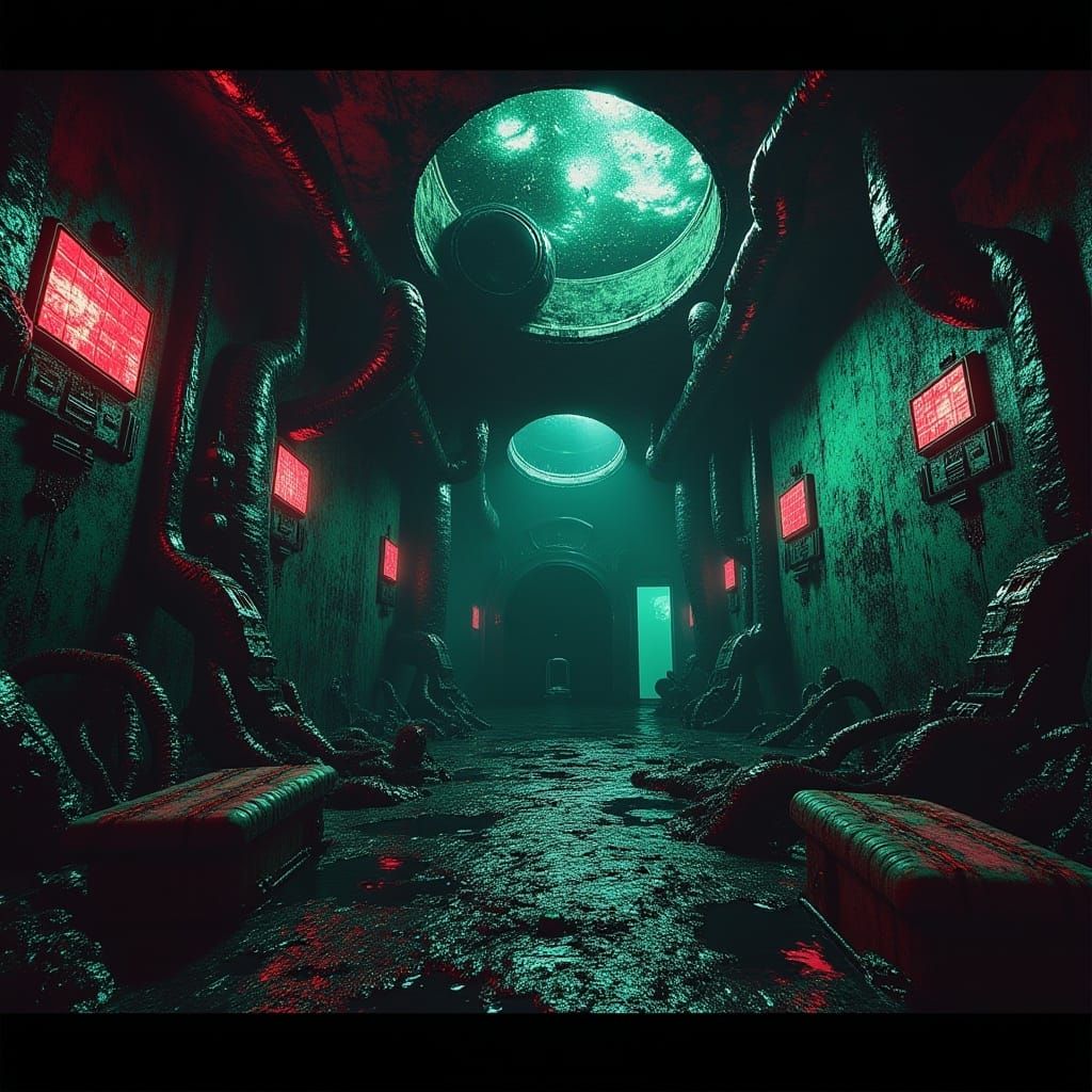 Submechanophobia: Abandoned Underwater Research Center