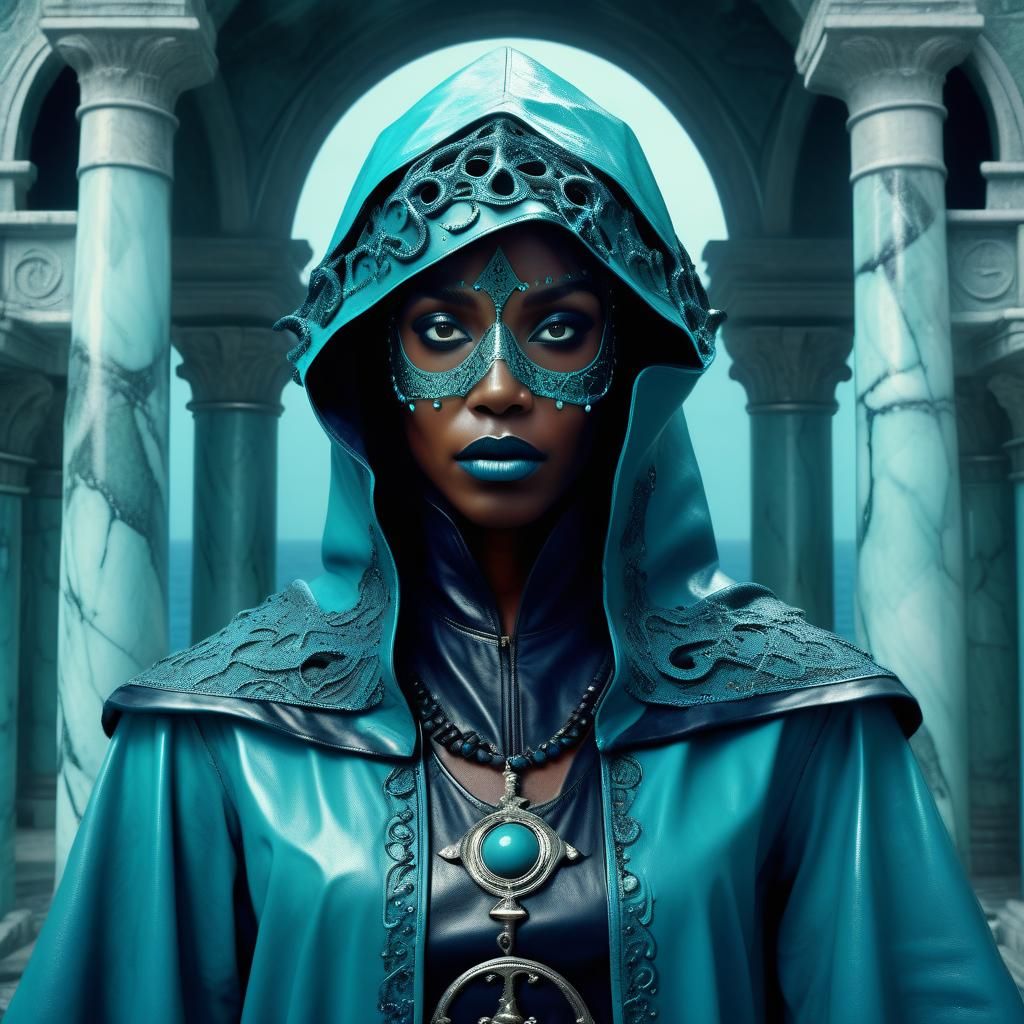 Intricate Priestess of Oceanside Cthulhu Cult