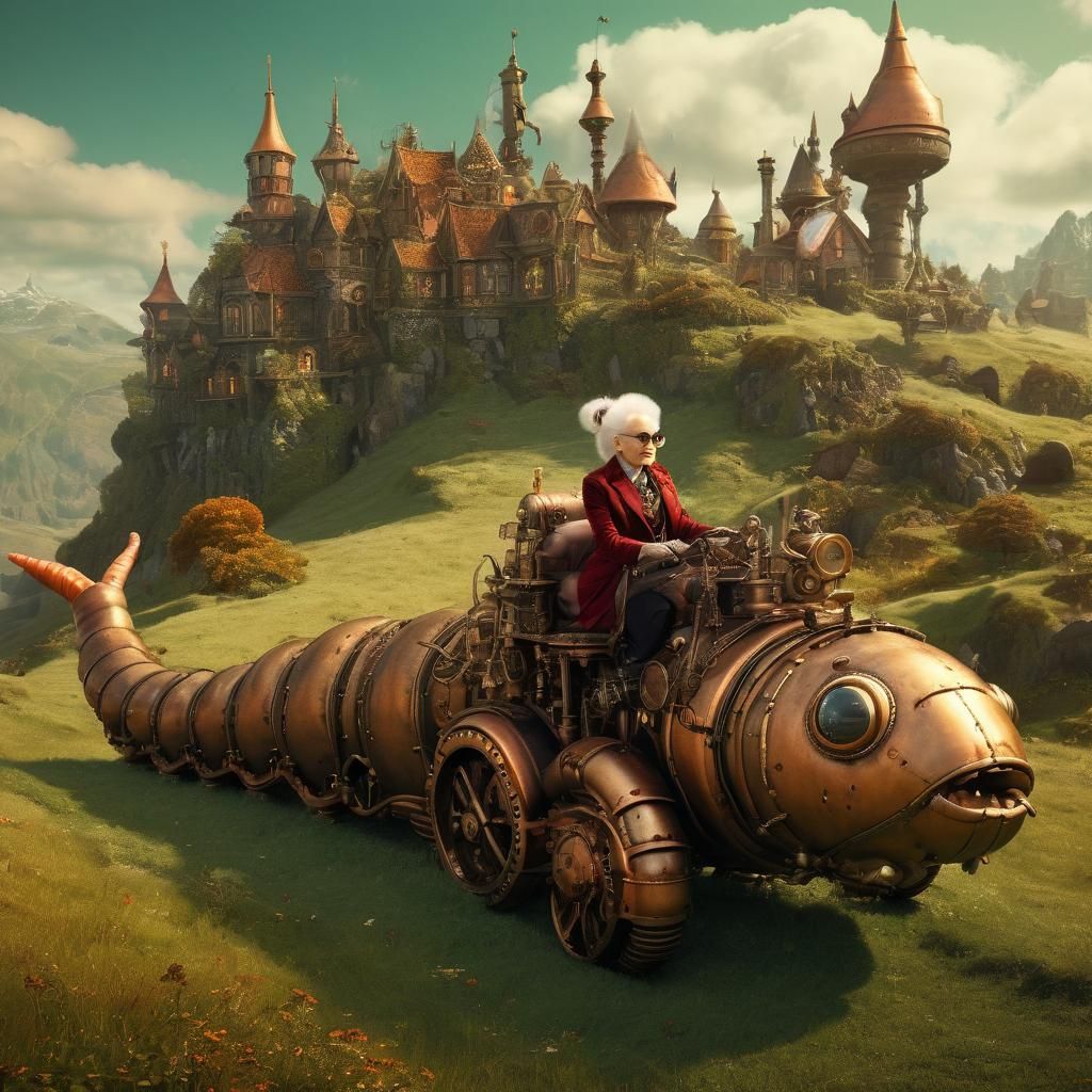 The inventor on the road...