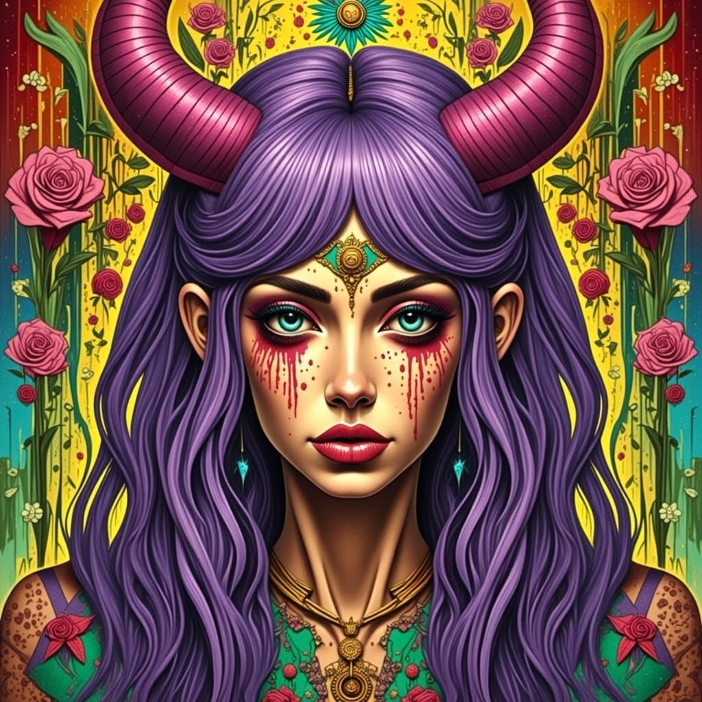 Pop Art and Culture in Neon