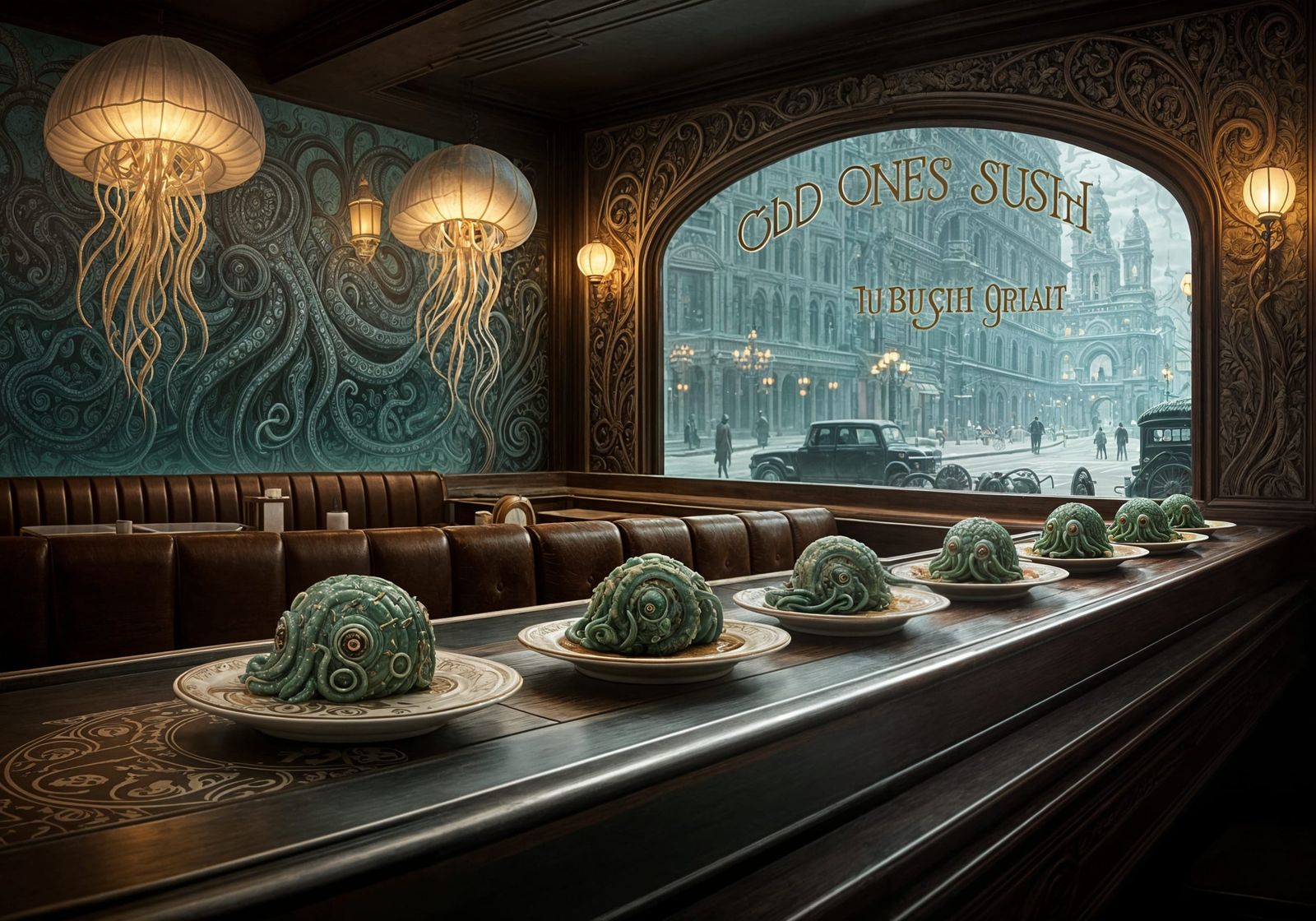 Cthulhu's Nightmare: Old Ones Sushi - It's R'lyeh Great