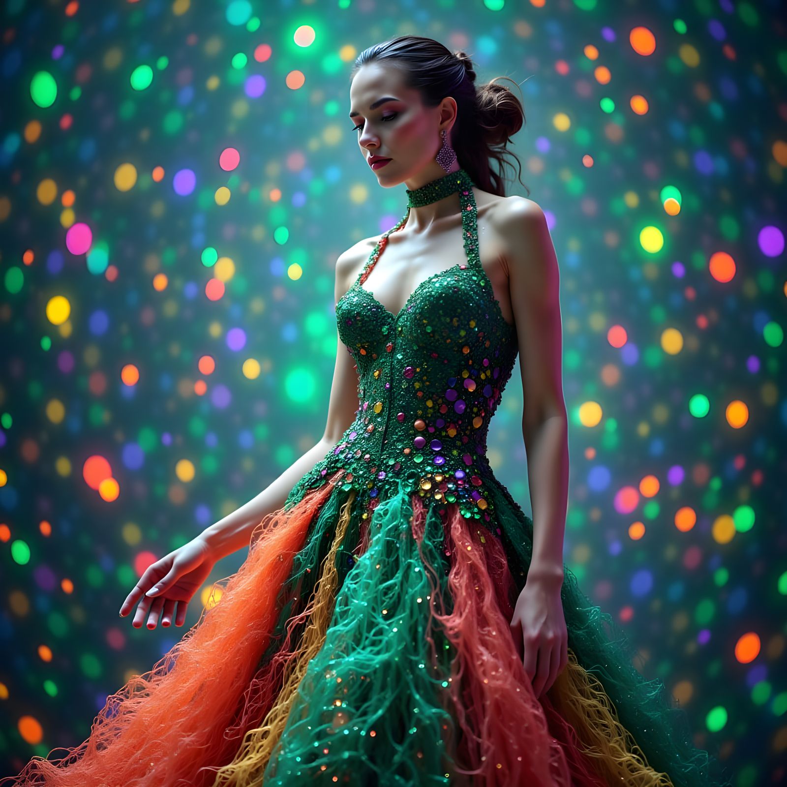 Peace Among Neon Lights