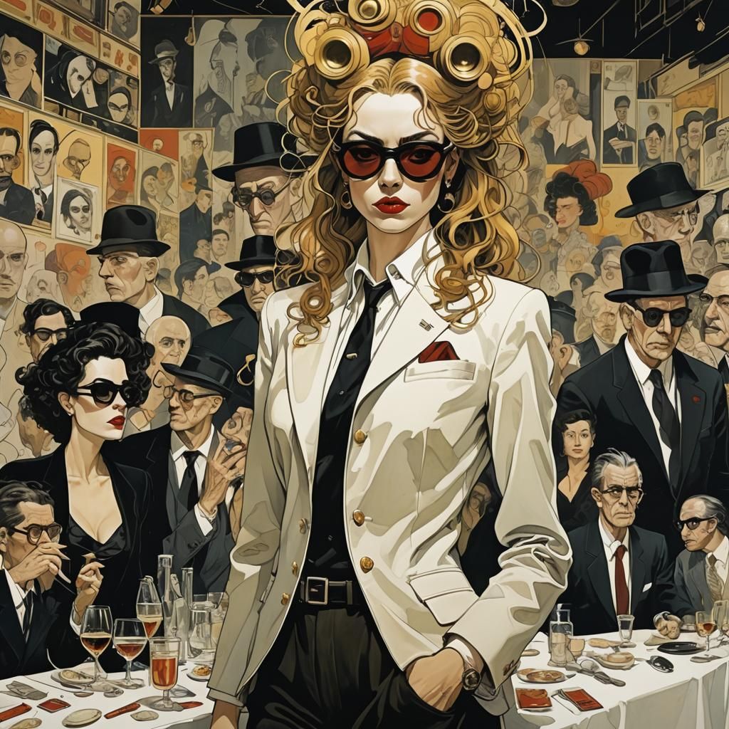 I wanna roll with the gangsters