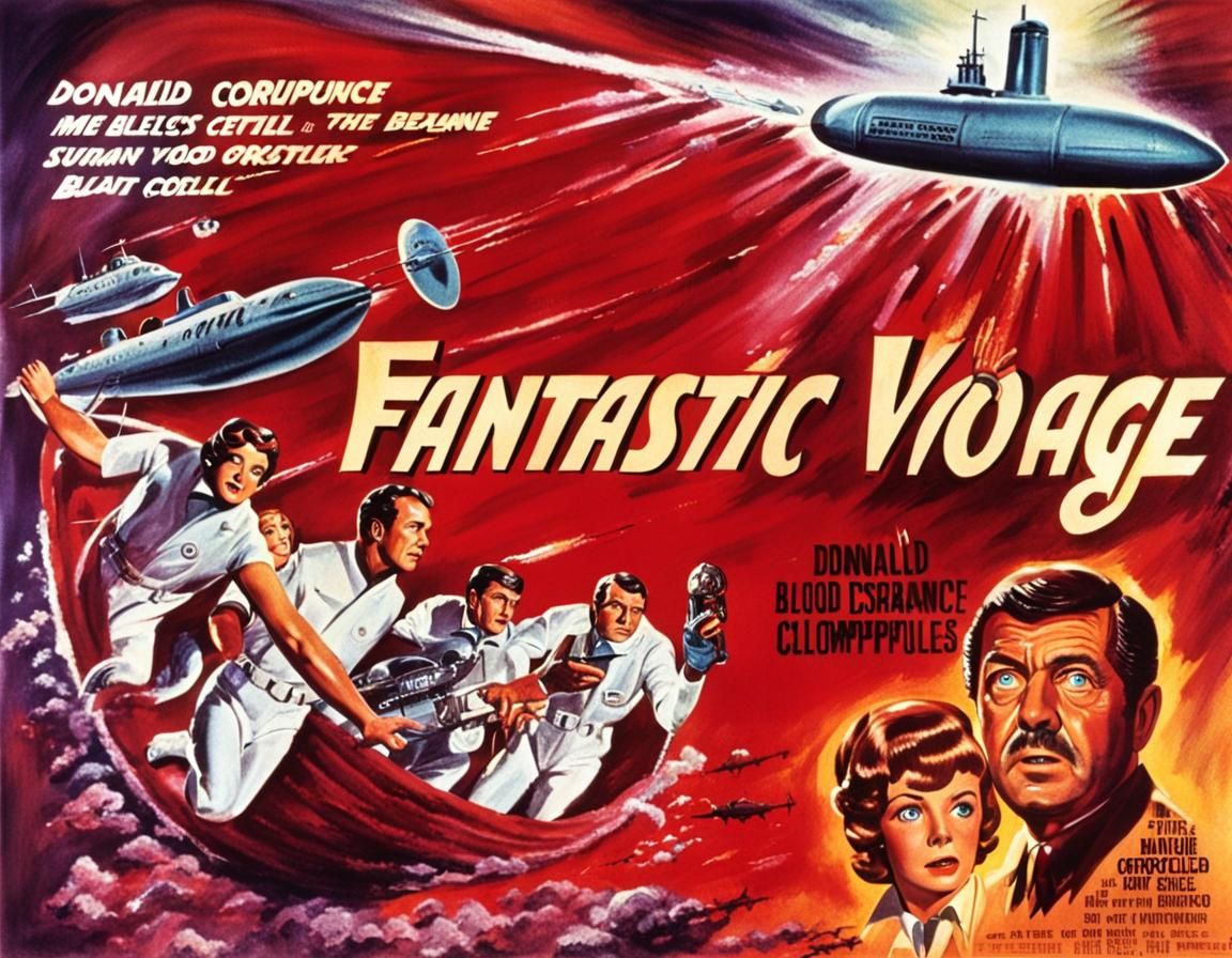 Fantastic Voyage: Miniature Submarine in Bloodstream