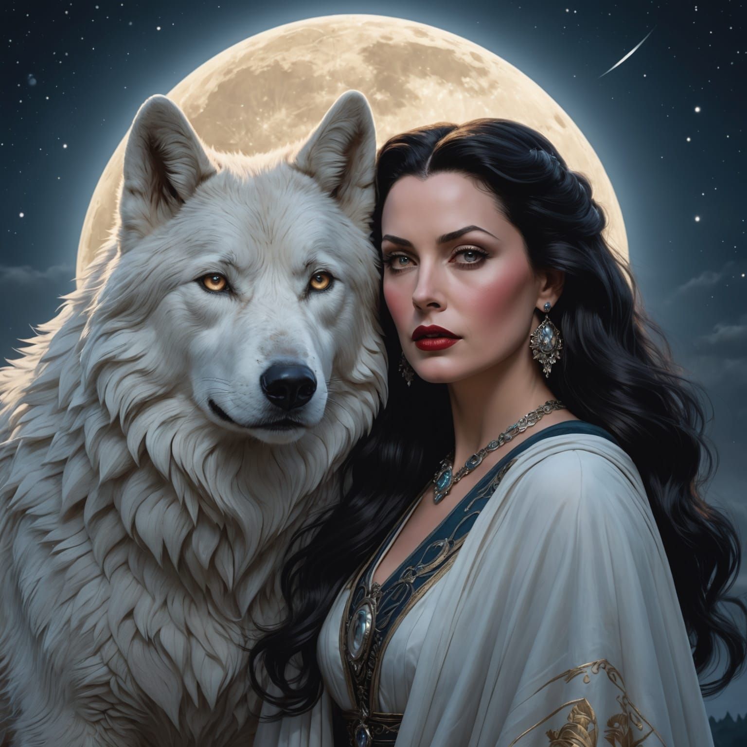 More beautiful than the Moon.