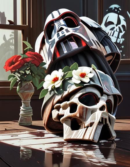 Painting composition Darth