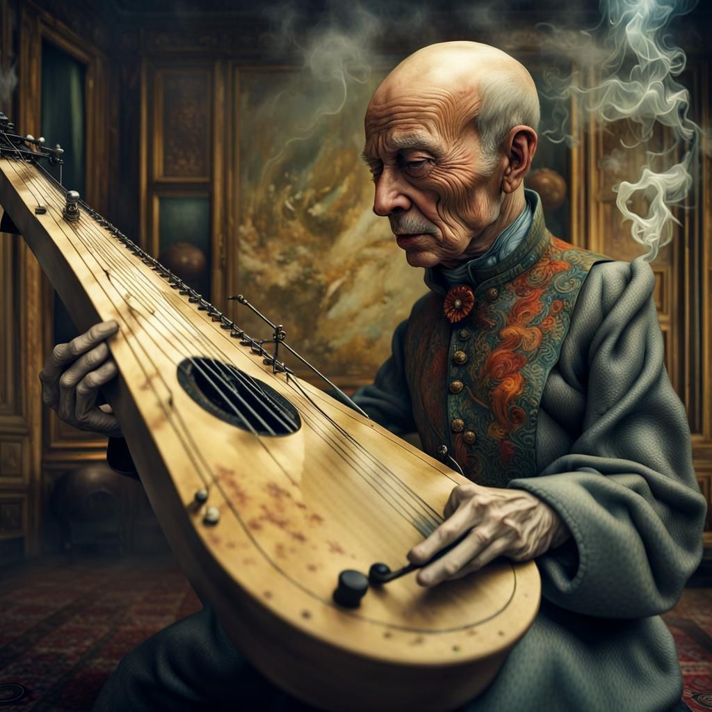 Magical Biological Dreamscape in Surreal Style