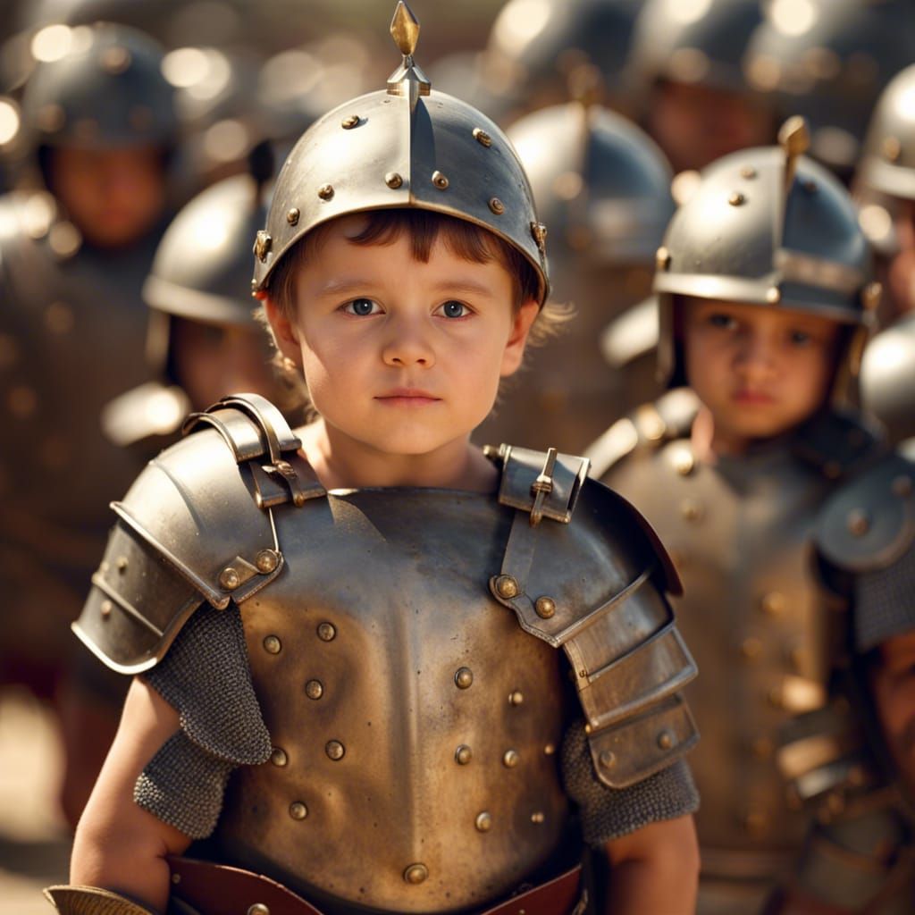 Armored Toddlers: A Roman Legion Reimagined
