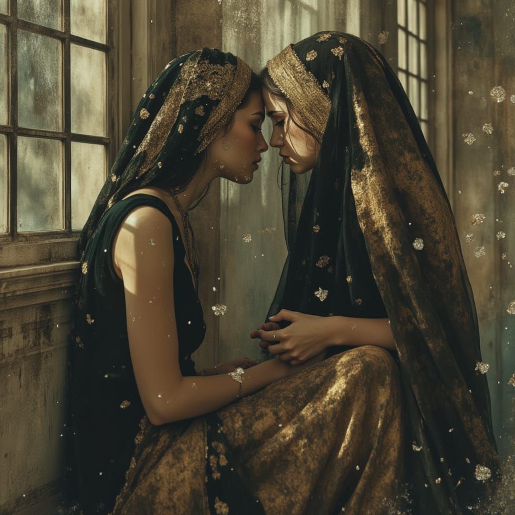 Ethereal Figure with Elongated Limbs and Blank Expression