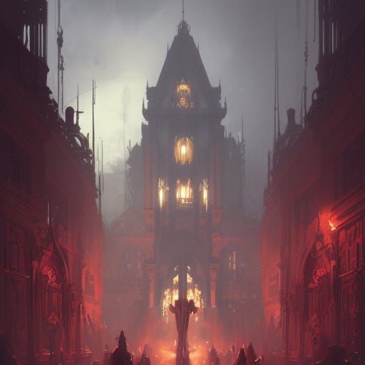 Dr. Acula Dark Fantasy Concept Art in 8K