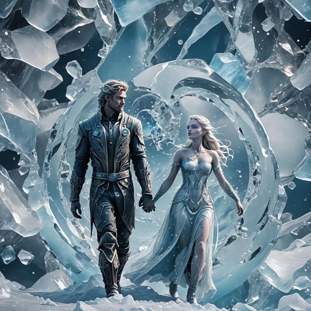 Ice Planet King & Queen Sacrifice (Final Walk hand in hand)