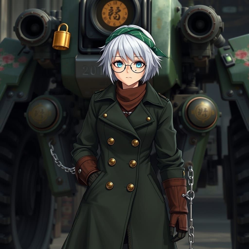 Sakura Taisen's Roberia Karurīni and Her Mecha