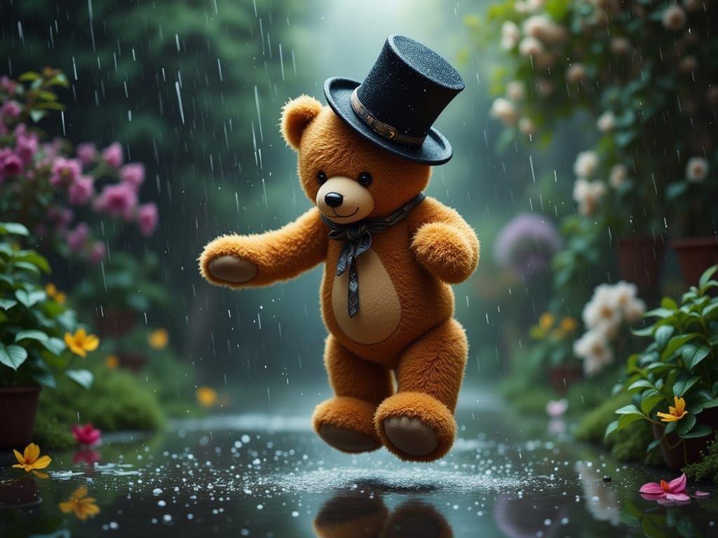 Top hat teddy