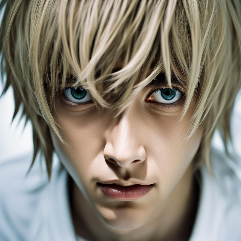 Anime Character Portrait in Professional Photography Style
