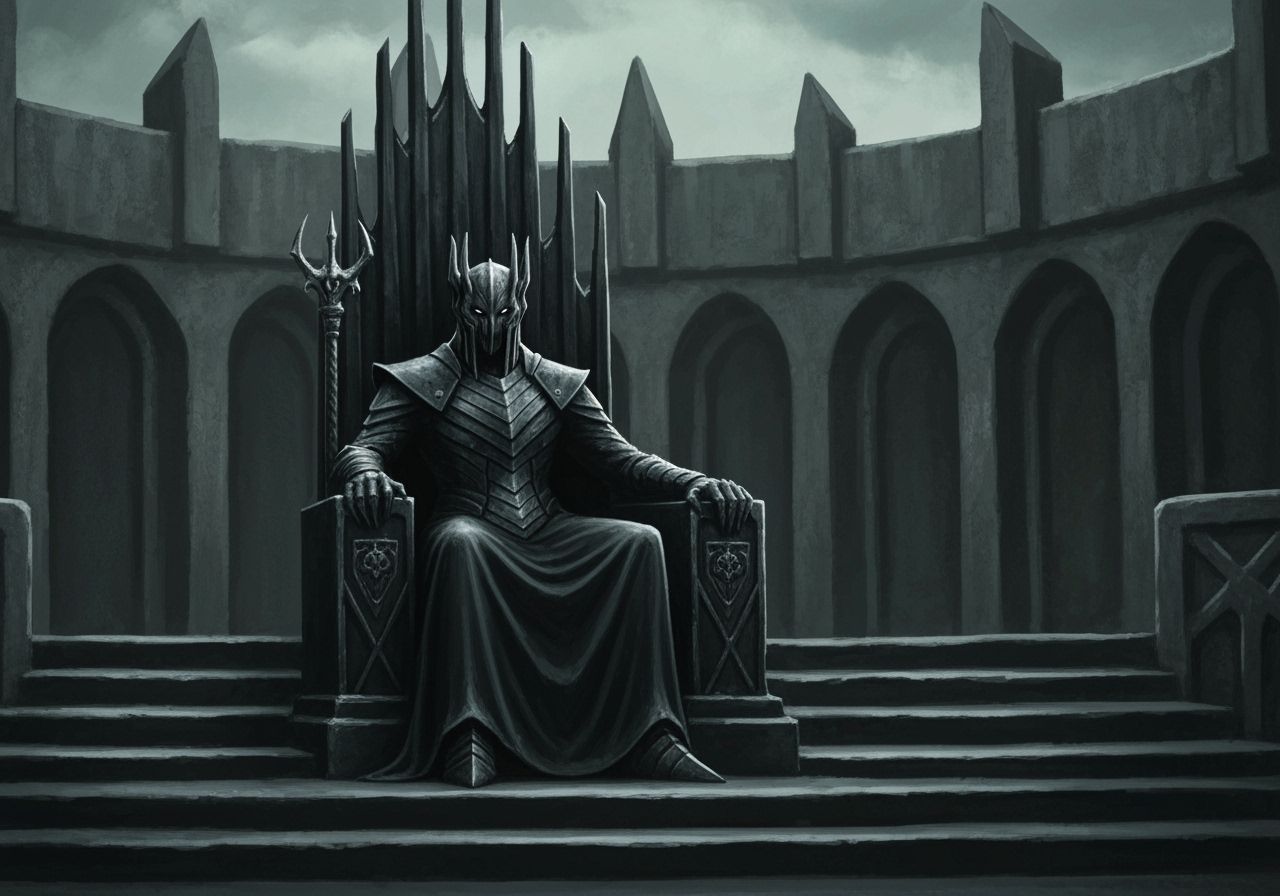 Sauron Welcomes Harry Potter to Barad-Dur in Horror Style