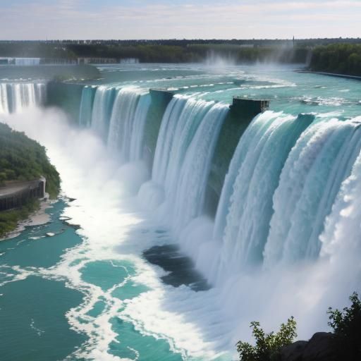 Niagara Falls: AI Generated Image