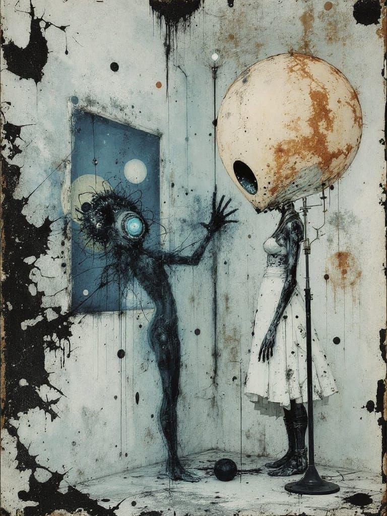 Cyberpunk Surrealist Dreamscapes