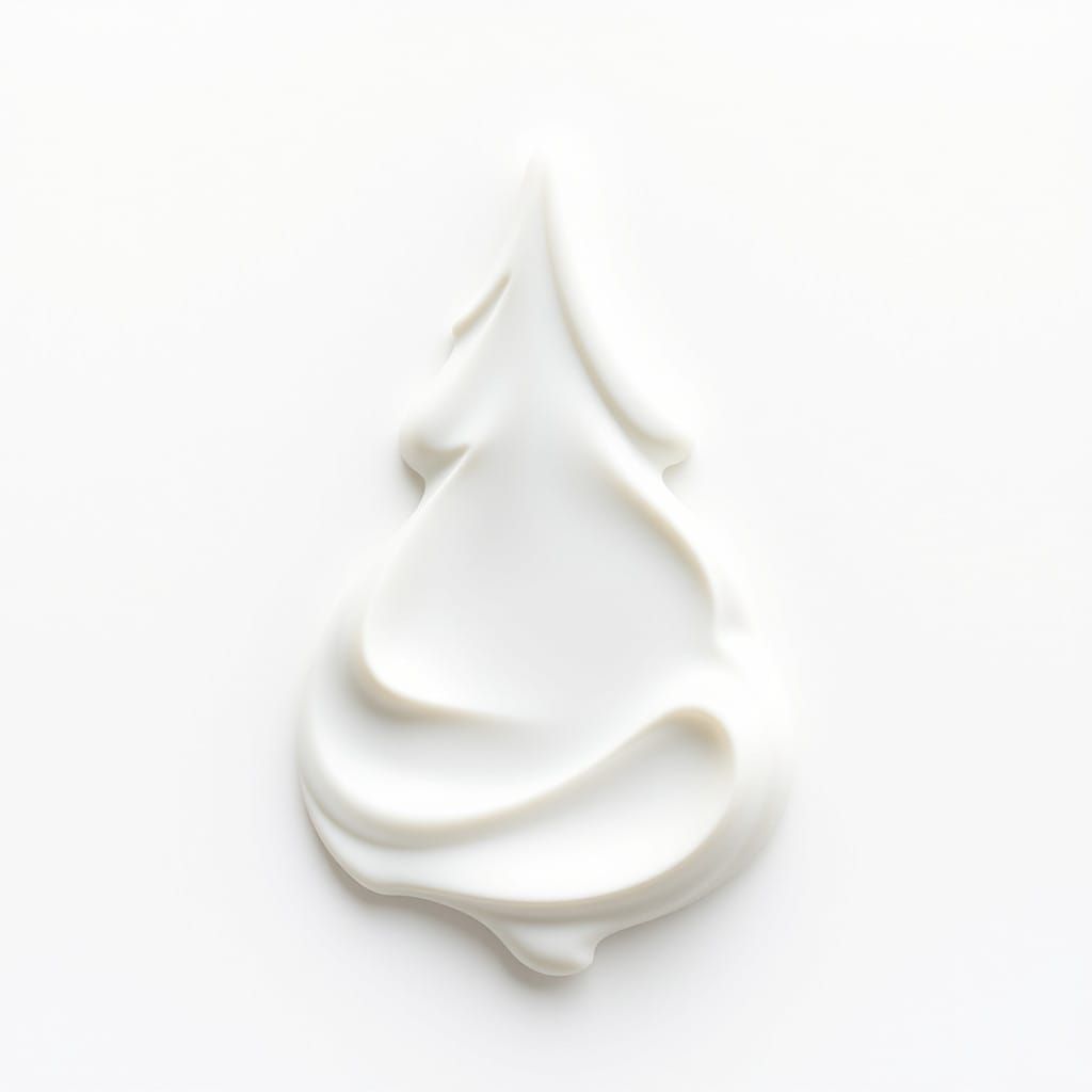 Luxurious White Cream Christmas Tree Cosmetic Design