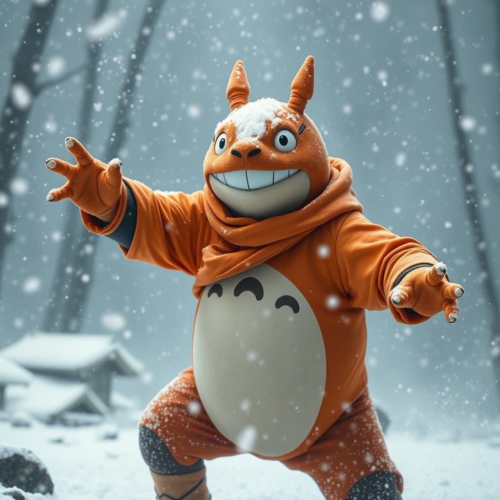 Tororo as a real human