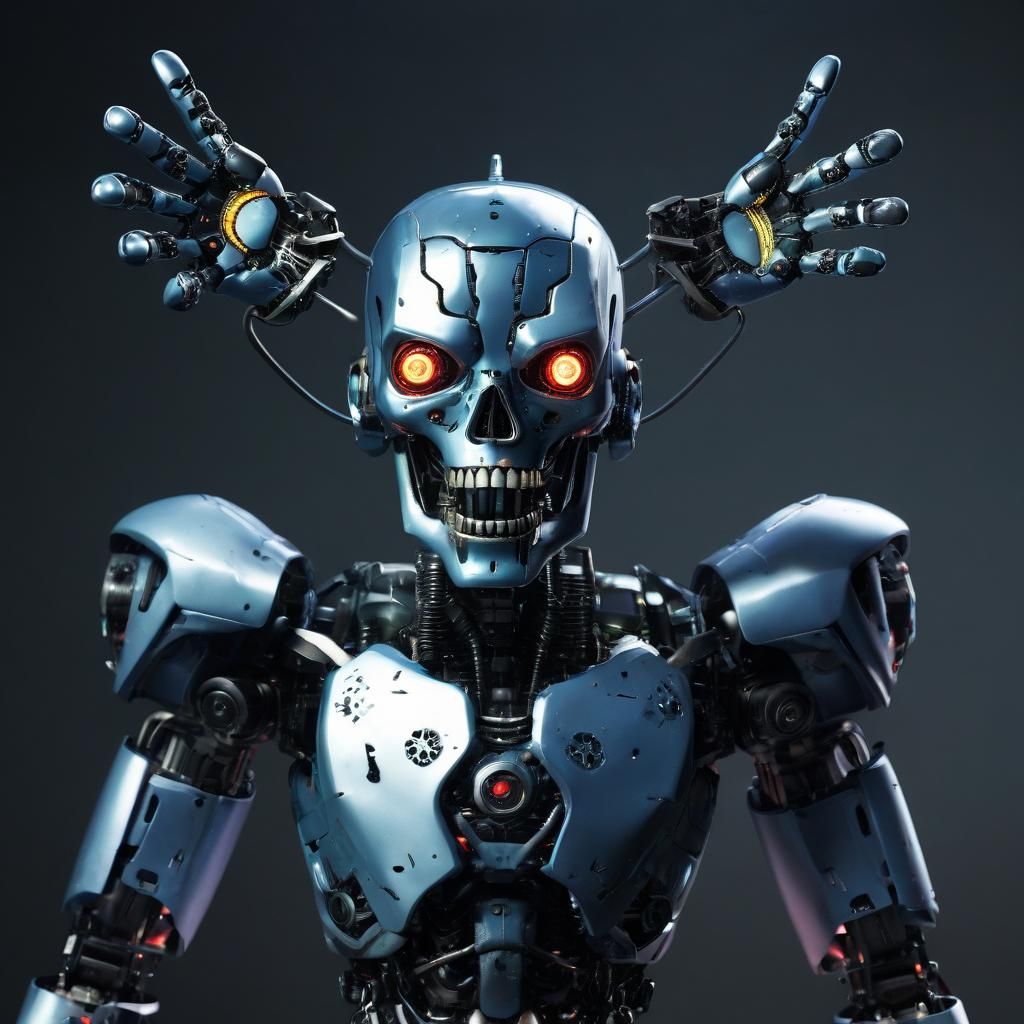 Disturbing Image of a Possessed AI