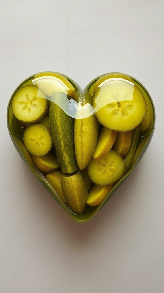 Pickled Cucumber Heart: A Culinary Creation