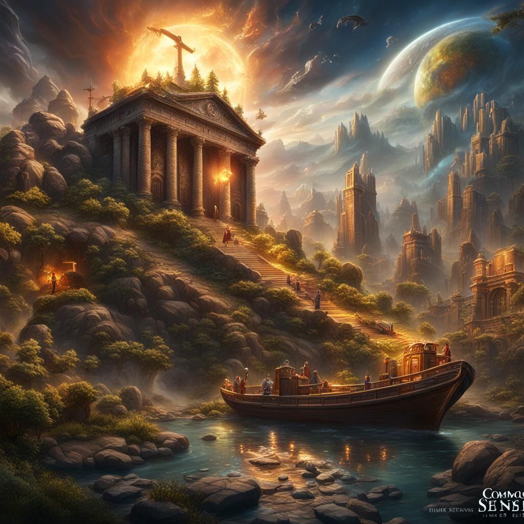 Biblical Answers Book Cover: End Times Art