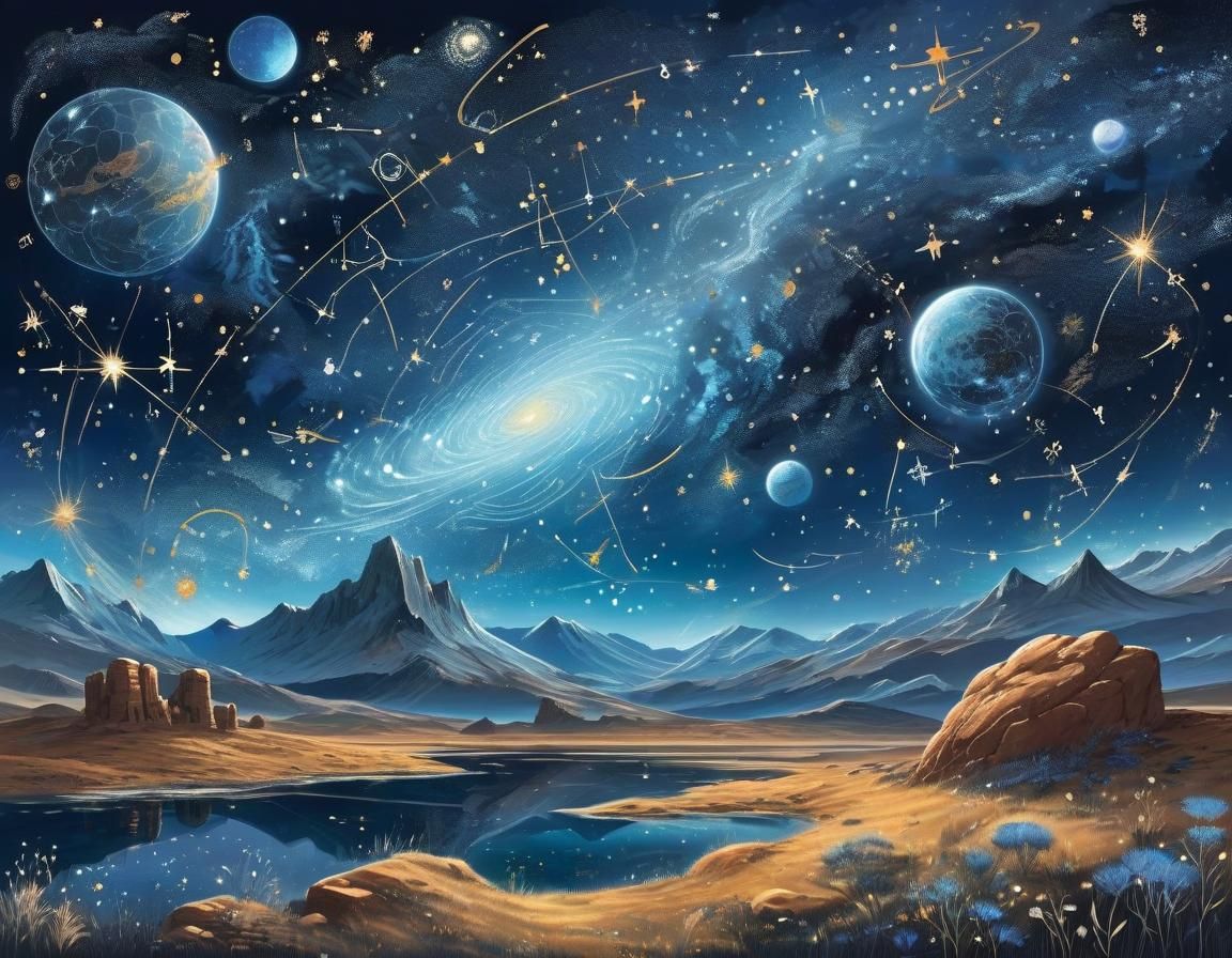 Cosmic Grandeur: Awe-Inspiring Nocturnal Heavens