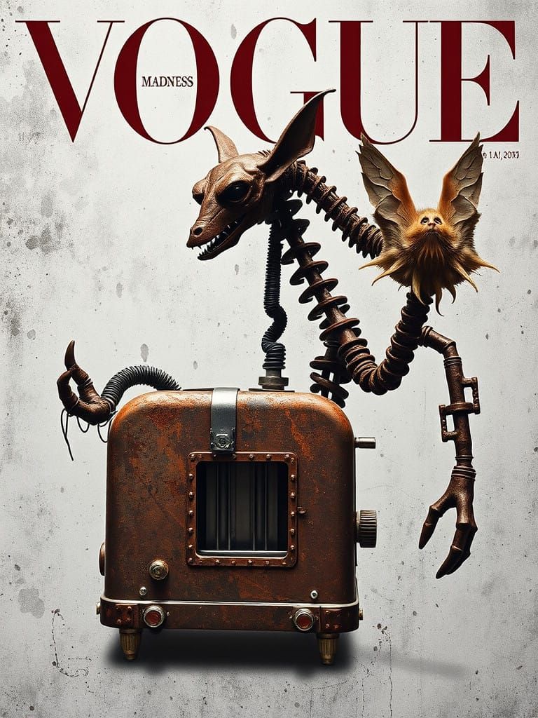 Surreal Fine Art Photograph of Futuristic Toaster