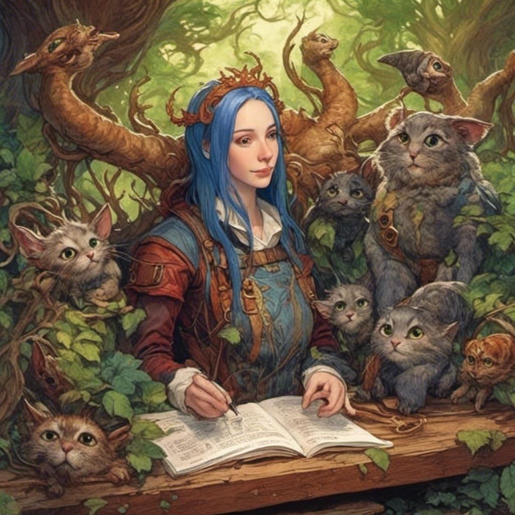 Katress from Palworld Character Portrait