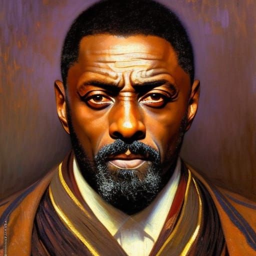Idris Elba by Various Masters