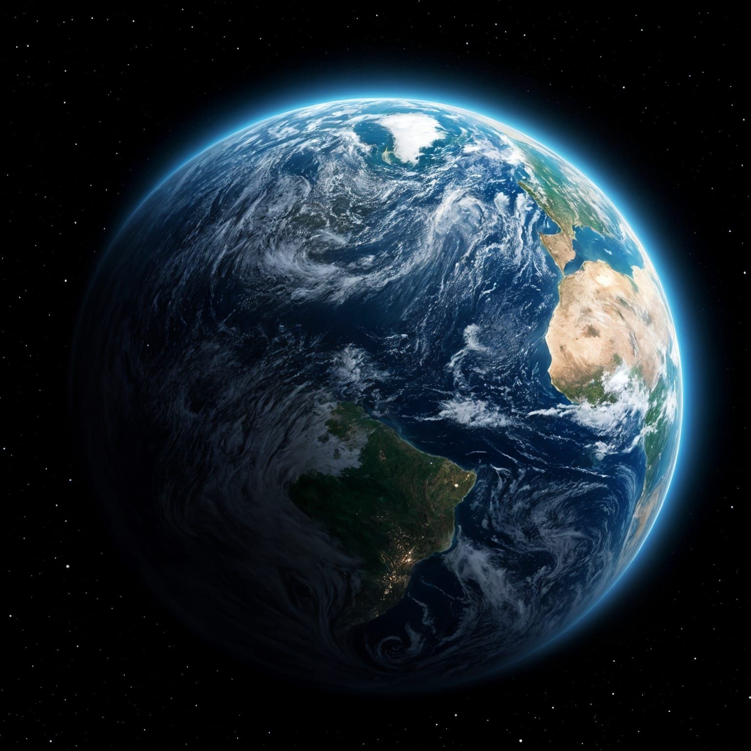 Celestial Blue Globe in Stunning Professional Photography