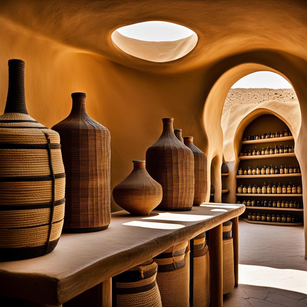 Siwa Oasis: Olive Oil Showroom Interior
