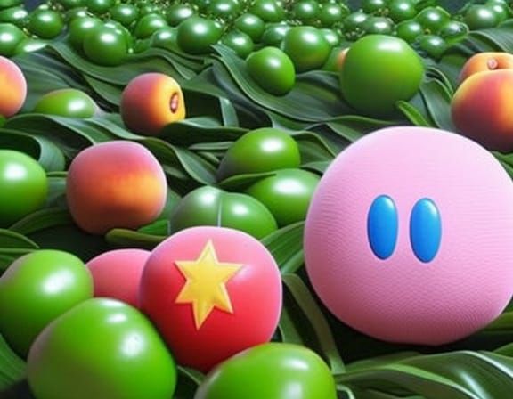 Hyperrealistic 3D Princess Peach Masterpiece