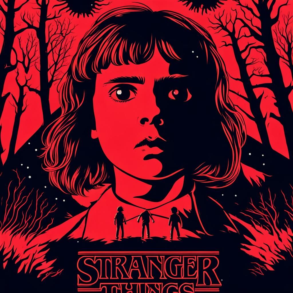 Stranger Things Title Screen