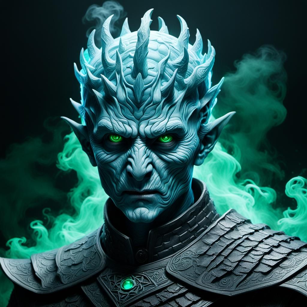 Night King Reimagined as Demonic Entity in 3D