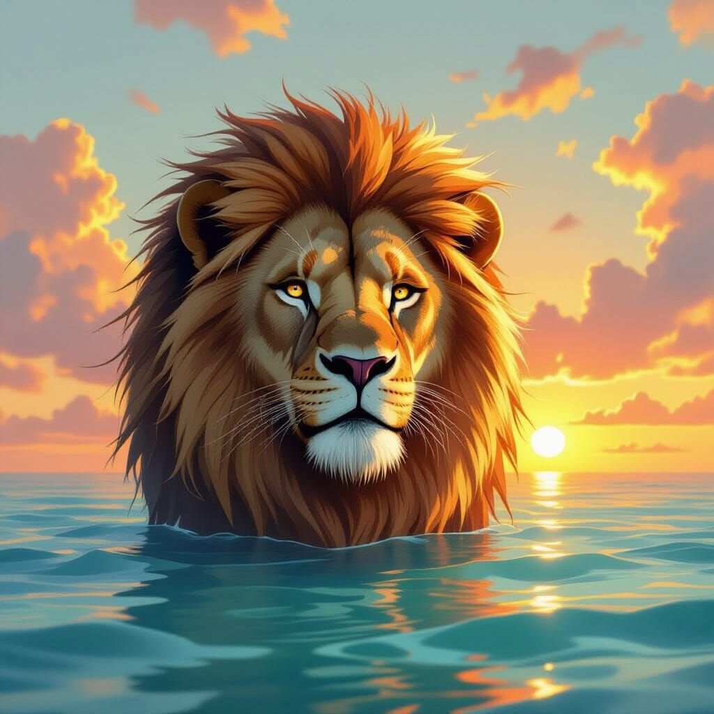 Lion's Head Reveals a Tranquil Sunrise Seascape