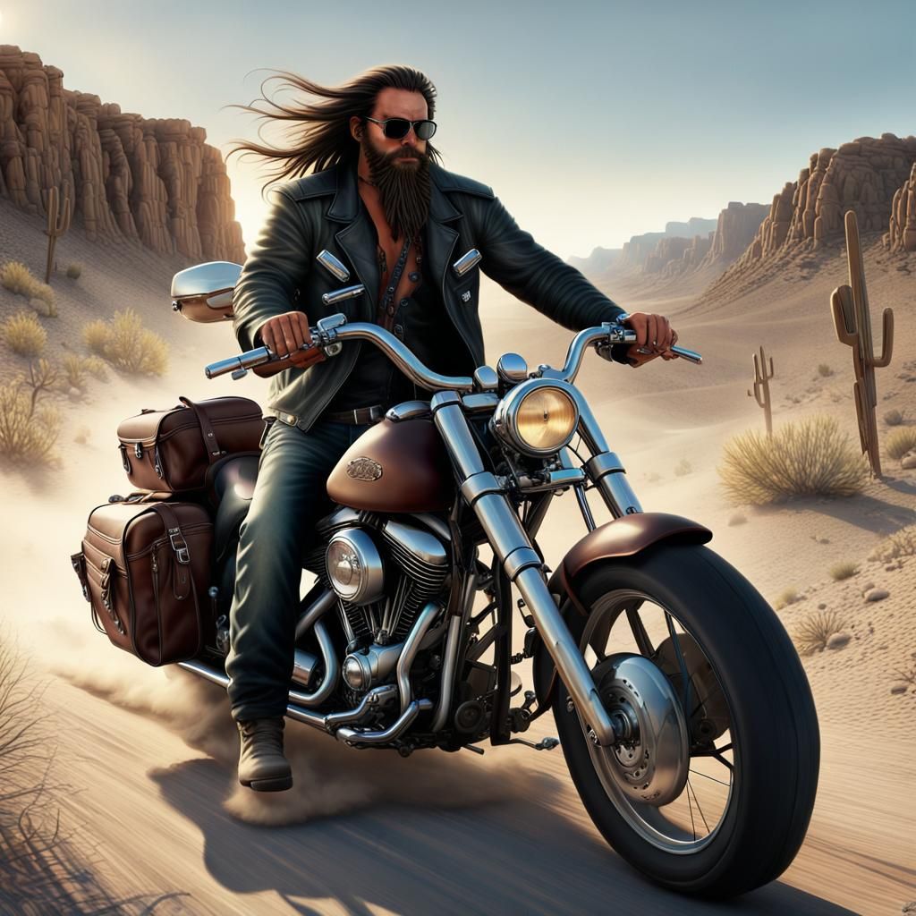 Dawn in the Nevada desert