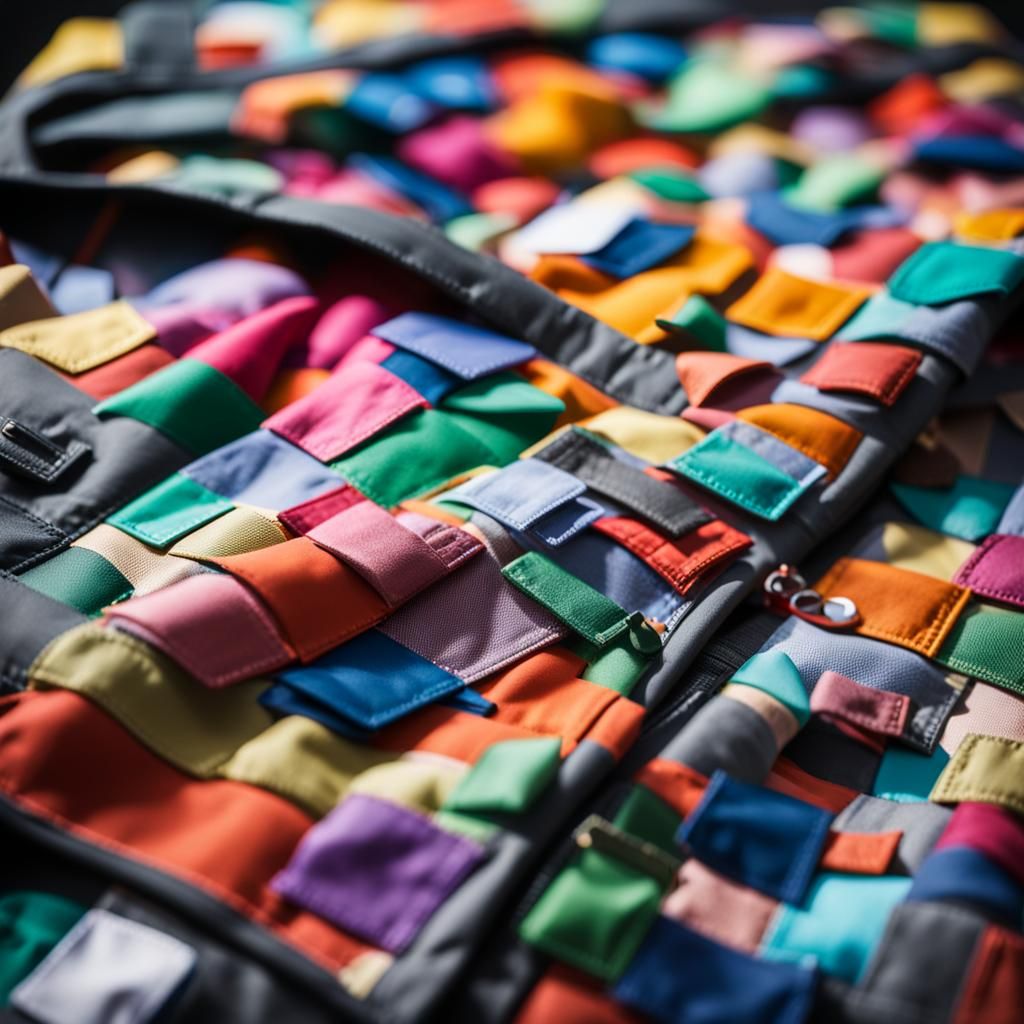 Multi-Colored Pocket Jacket: Professional Photography