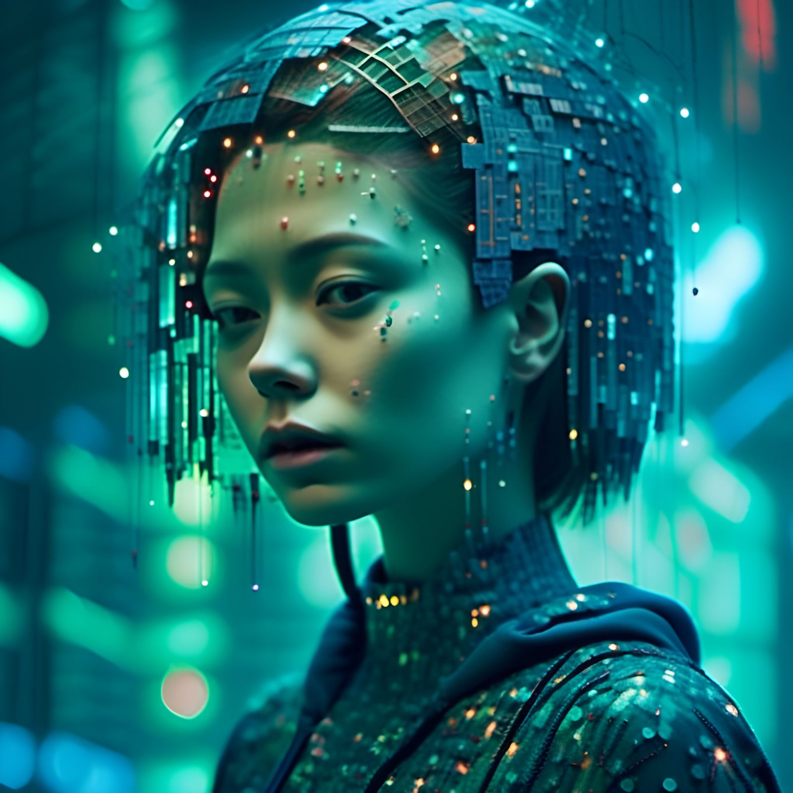 AI portraiting itself