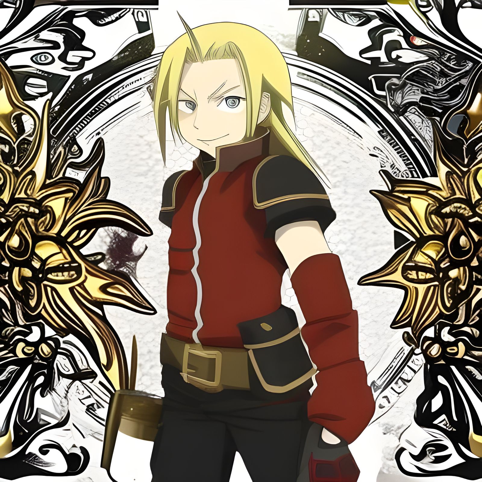 Fullmetal Alchemist, Edward Elric..