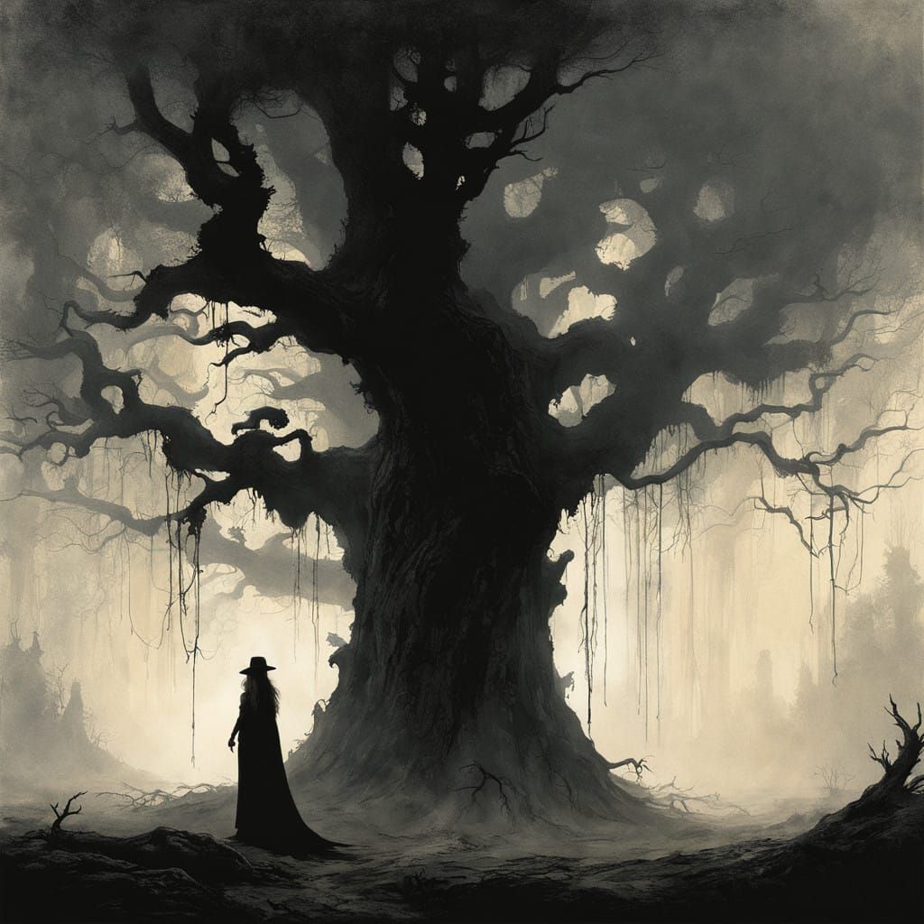 Ethereal Forest Shadows