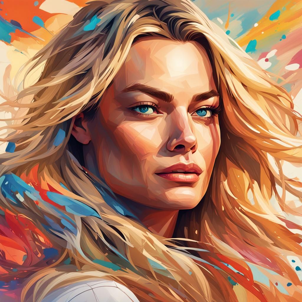 Hyperdetailed Portrait of Six Women in Artgerm Style