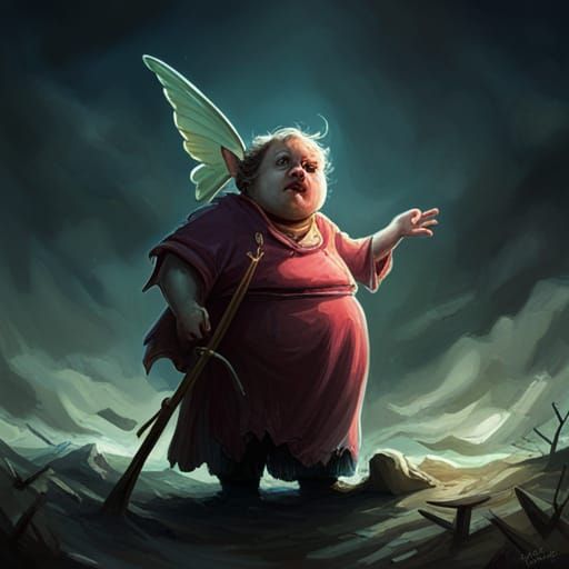 fat tooth fairy in the ditch