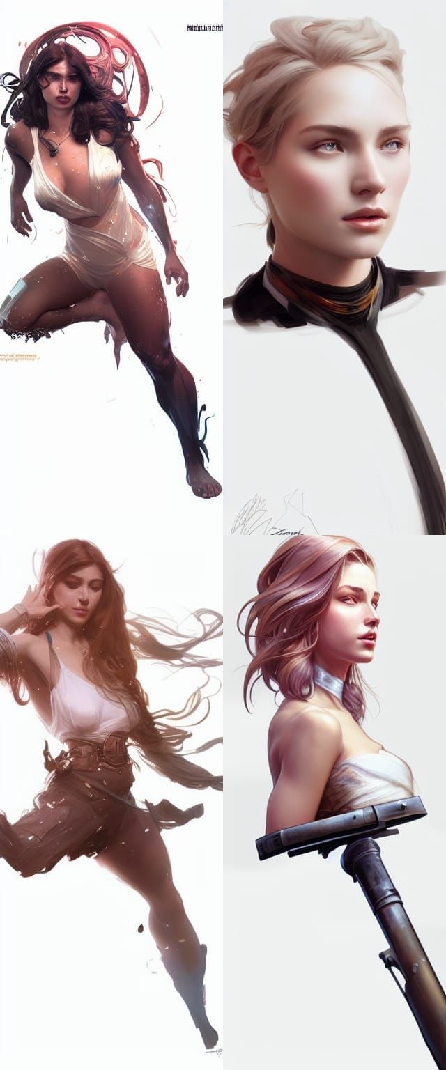 Hyperdetailed Portrait with Dynamic Lighting