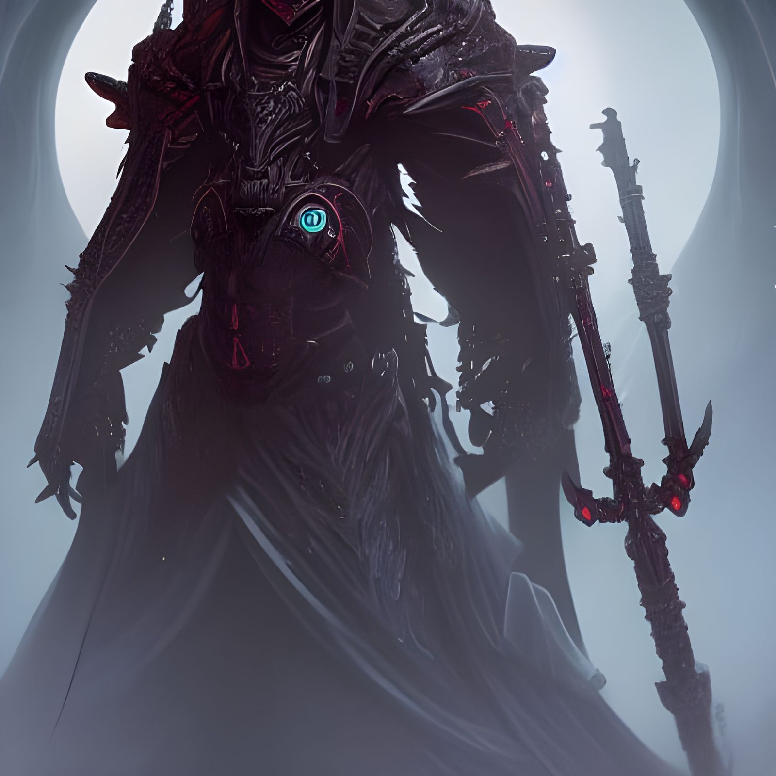 "The Four Worlds of Tralnor" - "Kegion" Dark Paladin of Dead Lands