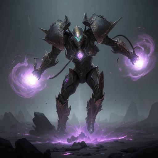 Copper Scorpion Wreaks Havoc: Dark Fantasy Concept Art