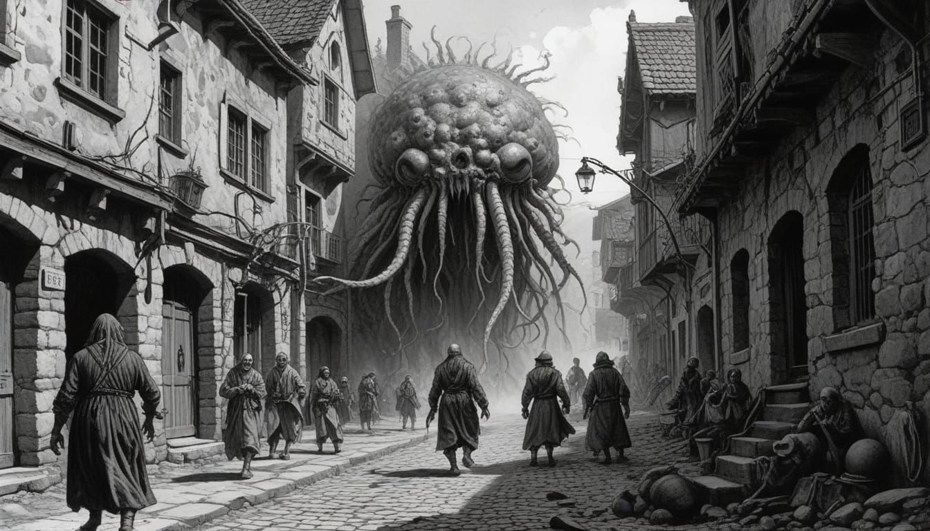 Medieval Siberian Town Terrorized by Monster