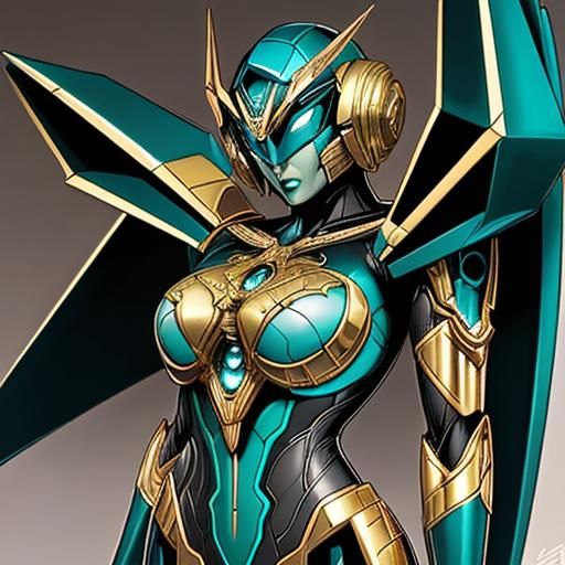 Transformers Arcee Supercar with Gold Filigree